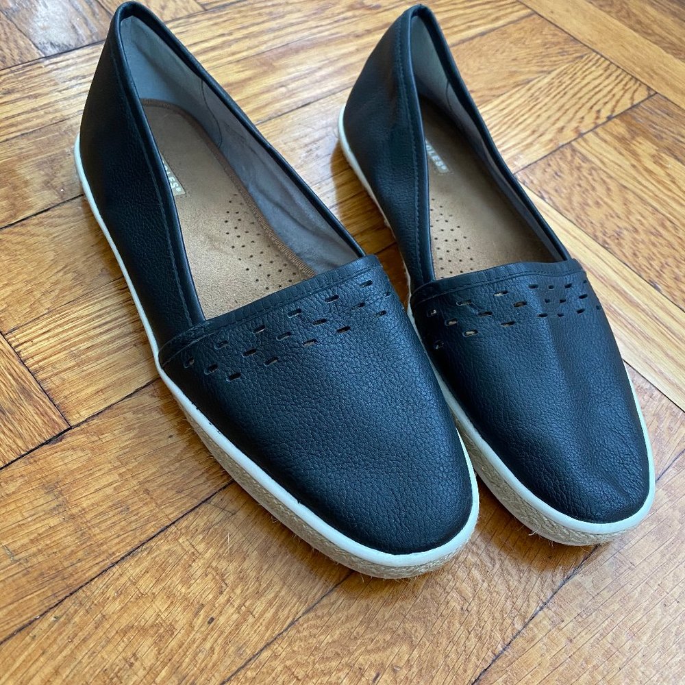 Aerosoles Black Slippers